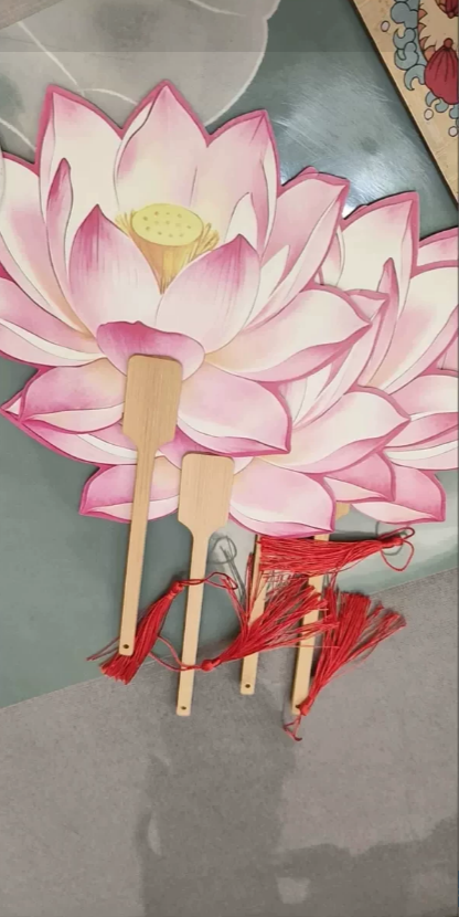 宣纸团扇