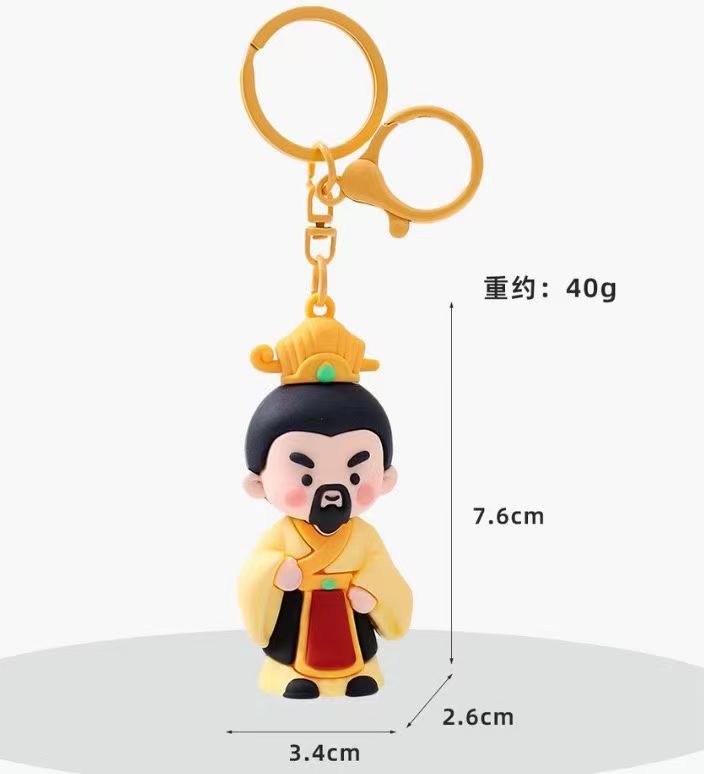 搪胶钥匙扣