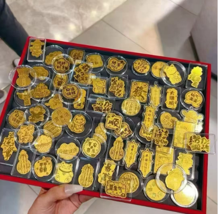 含金箔手机贴