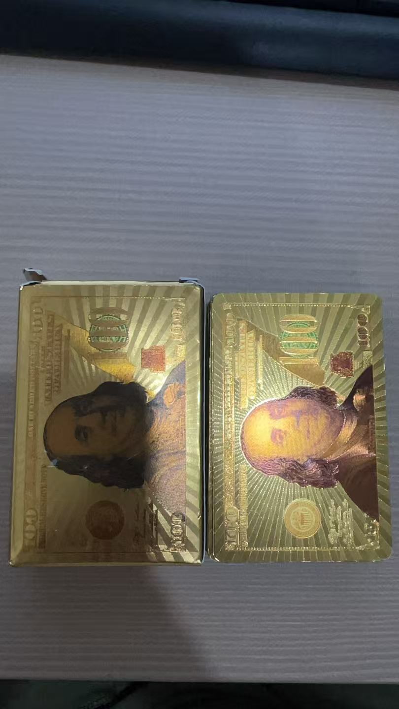 金箔扑克牌